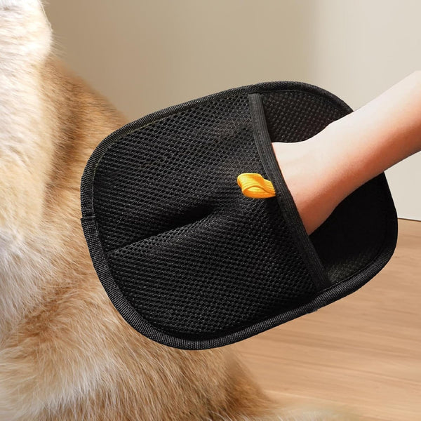 Pet Hair Remover Glove Soft Pet Bathing Gloves for Car